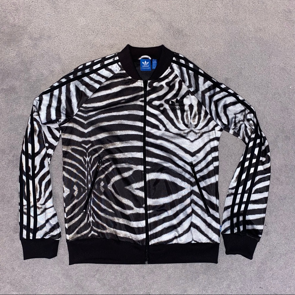 Adidas Zebra Print SST Jacket